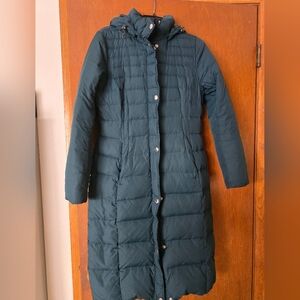 Lands' End Down Puffer Long Coat